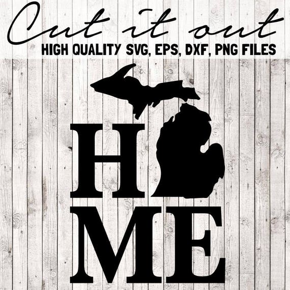 Download Home Michigan SVG Cutting File Michigan SVG High Quality
