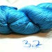 Azure Hand Dyed Japanese Silk Thread- Circa1920's