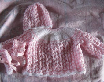 TOP hat BOOTIES for newborn or reborn baby