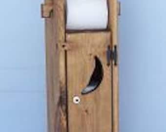 Outhouse Toilet Paper Holder