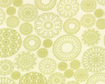 Moda - Fat Quarter - Wishes - Green bauble