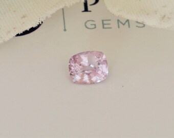 Cushion Pink Sapphire 0.93 Cts Precision Cut Gemstone