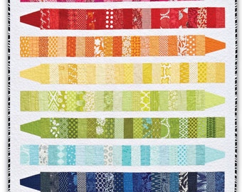 COLOR ME Quilt Pattern- PDF