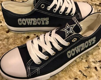 Dallas Cowboys Womans Custom Shoes w/o Bling