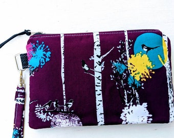 Birch Tree Wristlet