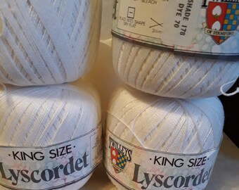 Twilleys King Size Lyscordet No 5 Mercerised Cotton 3 100g balls