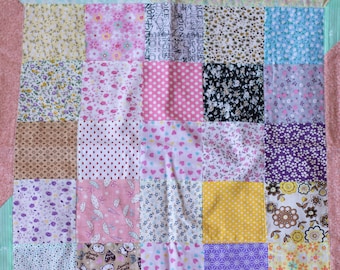 Small Floral Quilt/Blanket