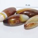 Pearl agate, Honey Brown elongated / sale individually