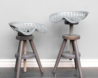 Tractor seat stool
