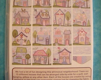 Anita Goodesign - Neighborhood Quilt - Mix n Match Quilting - Machine embroidery - New
