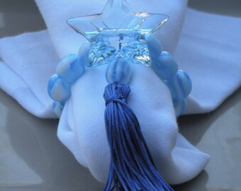 Elegant Napkin Holder. Napkin Ring set of 6.