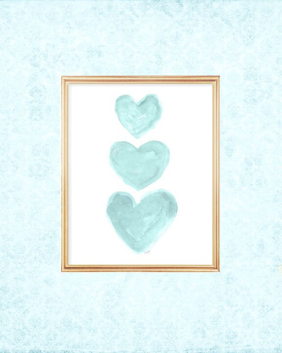 Aqua Blue Wall Decor Girls Turquoise Wall Decor Aqua Nursery