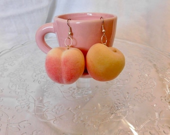 Lolita peach earrings