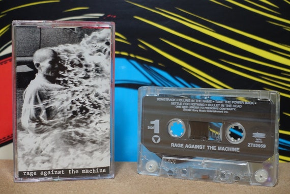 Rage Against The Machine by Rage Against The Machine Vintage Cassette Tape