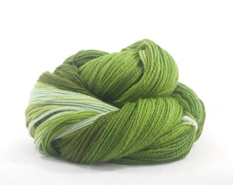 Handspun Merino, Green Gradient, 563m / 586yd