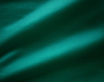 Teal Hand Woven Dupioni Raw Silk Multipurpose Drapery Fabric 55" Wide Per Yard