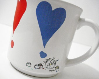 Sandra Boynton I Love You Heart Mug Vintage