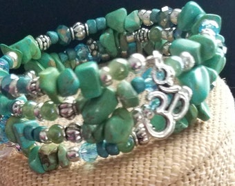 Dyed Howlite the Peacemaker, Calming and Soothing