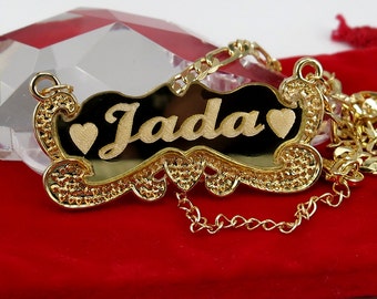 Personalized Name Necklace 18K Gold Plated with Any Name