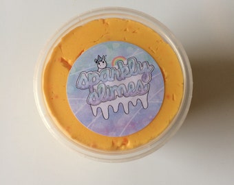 Orange and mango icecream slime