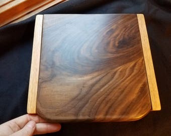 Wood Box, Jewelry Box, Mens Valet Box, Keepsake, Fathers Day