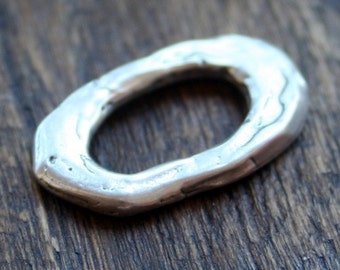 Link Heavy Oval Artisan Handcrafted /LL101