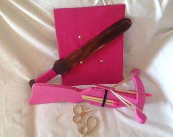 The Adventurers Wooden Toy Play Set (Pink)