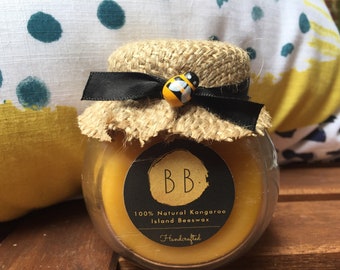 100% Natural Kangaroo Island Beeswax Candle