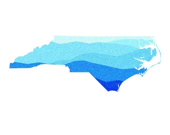 NC Blueridge sticker black