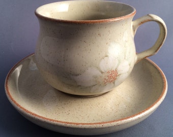 Denby England Daybreak Tea Cup and Saucer