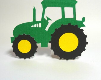 Farm Tractor SVG Cut File, SVG, DXF for Cameo Silhouette, Cricut Design Space, Transportation Cut File