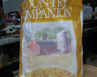 plastic feed sack shopping/utility bags