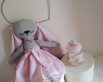 Bunny - handmade puppet - handmade doll - little bunny - Easter bunny - easter bunny