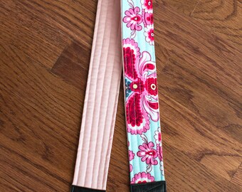 CAMERA STRAP in Amy Butler French Wallpaper Duo