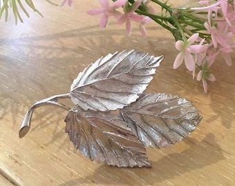 VINTAGE brooch - Autumn leaf
