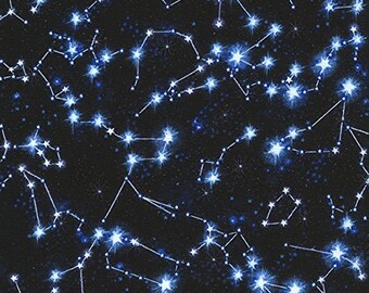 Timeless Treasures Fabrics Space Constellations - C5740