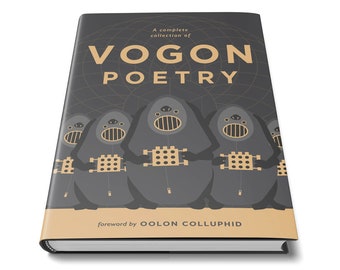 Hardback Journal - Vogon Poetry, Hitchhikers Guide to the Galaxy , Don’t Panic, poster, print, art, notebook cover, A5, diary, nerd gift