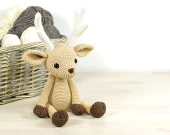 PATTERN: Deer - 4-way jointed amigurumi deer (EN-071)