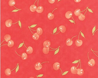 Farmhouse cherry cotton fabric by Fig Tree for Moda fabric 20251 11