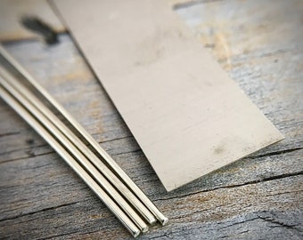 Sterling Silver Solder Wire Or Sheet Jewelry Supplies