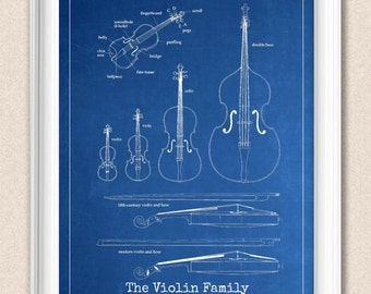 violin blueprint etsy blueprint paper printable