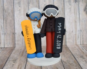 Snowboader Cake Topper, custom snowboarder cake topper, snowboarder gift, snowboarder