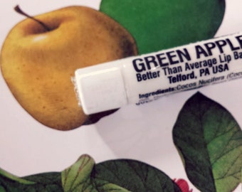 Green Apple Lip Balm - Better Than Average Lip Balm