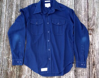 Vintage US Coast Guard button down