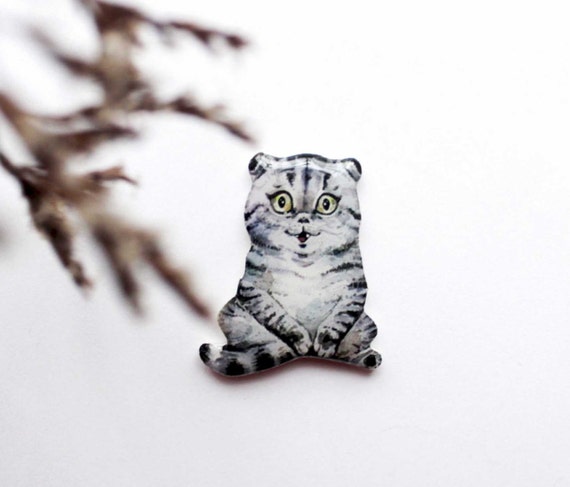 cat brooch cat gift for her pet lover gifts birthday gift for