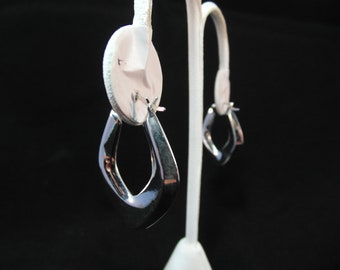 Sterling Silver Modern Earrings