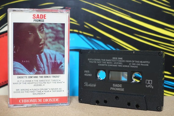 Promise by Sade Vintage Cassette Tape