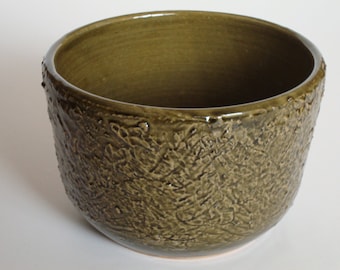 Item 116b Olive Bowl with Textured Sides