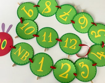 Hungry Caterpillar 12 month Banner