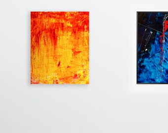 Abstract Painting - Acrylic on Canvas 60X50